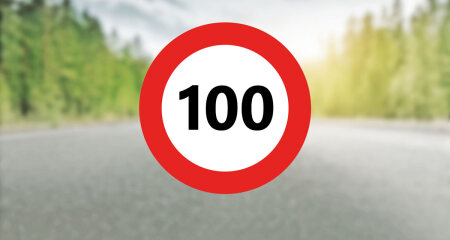 Tempo 100 mit Anhänger in der Schweiz