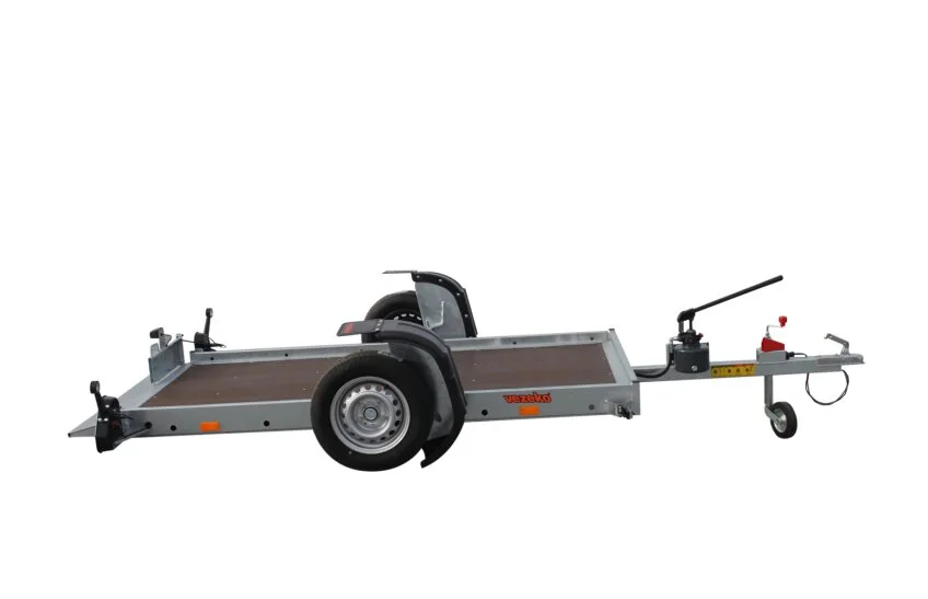 Vezeko Husky hobby Absenkanhänger / Motorradtransporter
