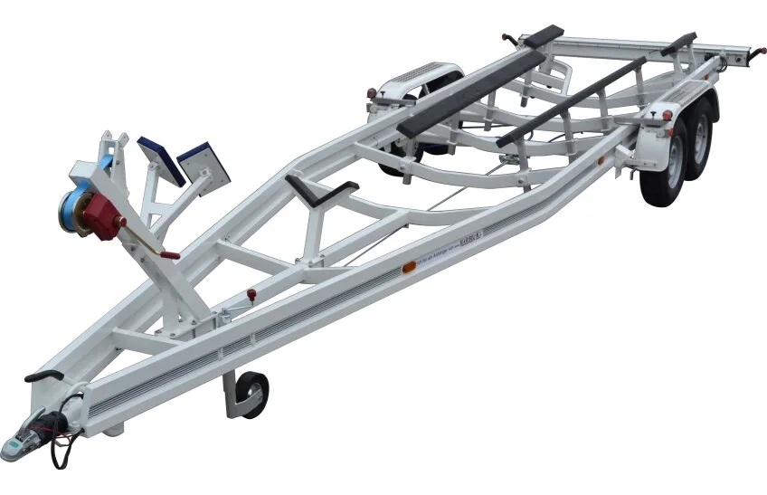 Bootsanhänger Harbeck BT3500MAL WS weiss Wasserskiboot