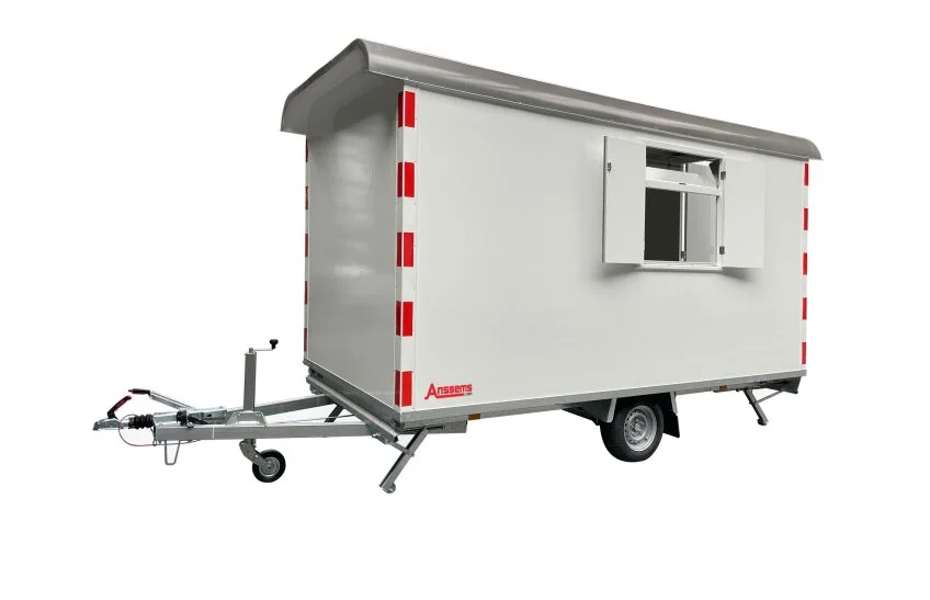 Anhaenger Bauwagen gebremst Anssems Bauwagen PTS 1400 292x188 B