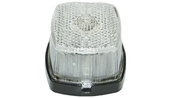 Positionsleuchte 12V weiss mit Strahler