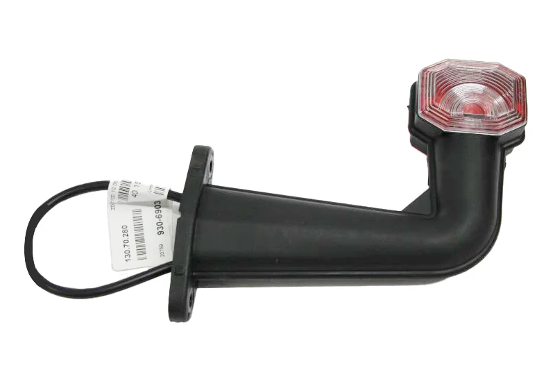Markierungsleuchte mit 90 Horn rot/weiss