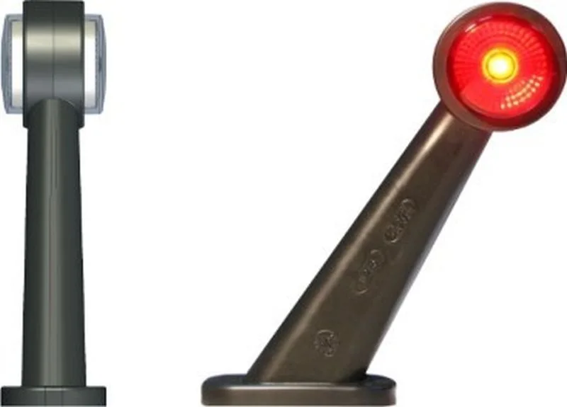 LED Seitenleuchte rot/weiss