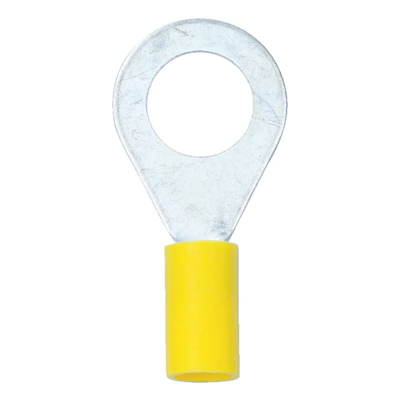 Ringzunge gelb isoliert M8