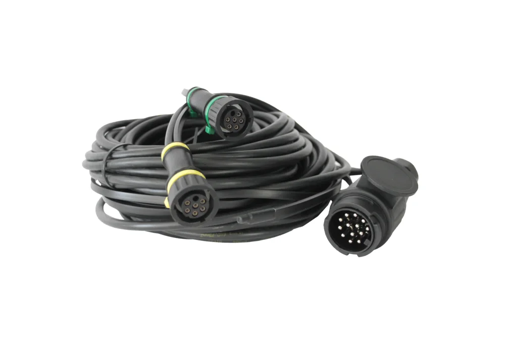 Kabelsatz WAS 13 pol 8 m mit Abgang 5 m Vezeko