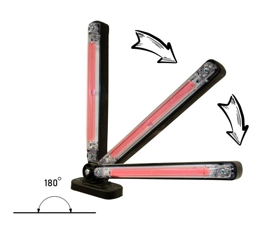 LED Umrissleuchte WAS 12/24V links/rechts