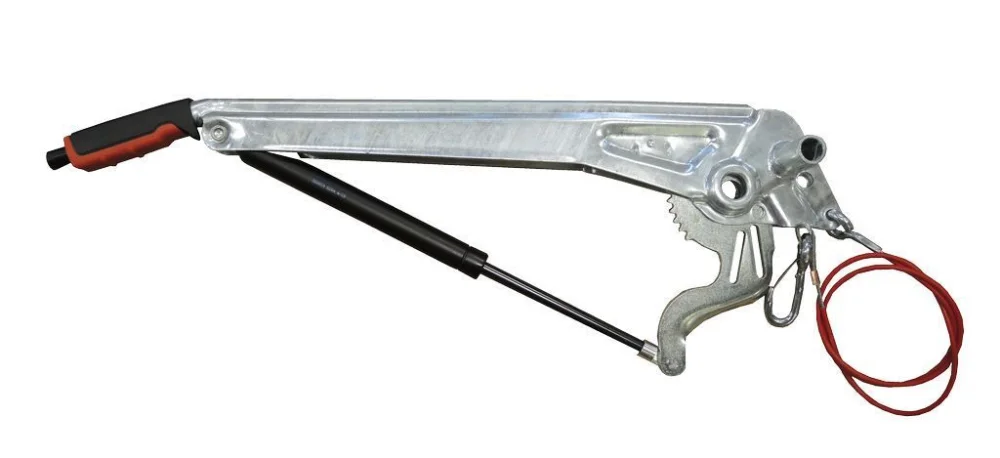 Handbremshebel oben montiert