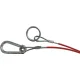 Abreissseil mit Ring rot