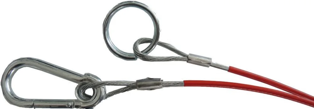 Abreissseil mit Ring rot
