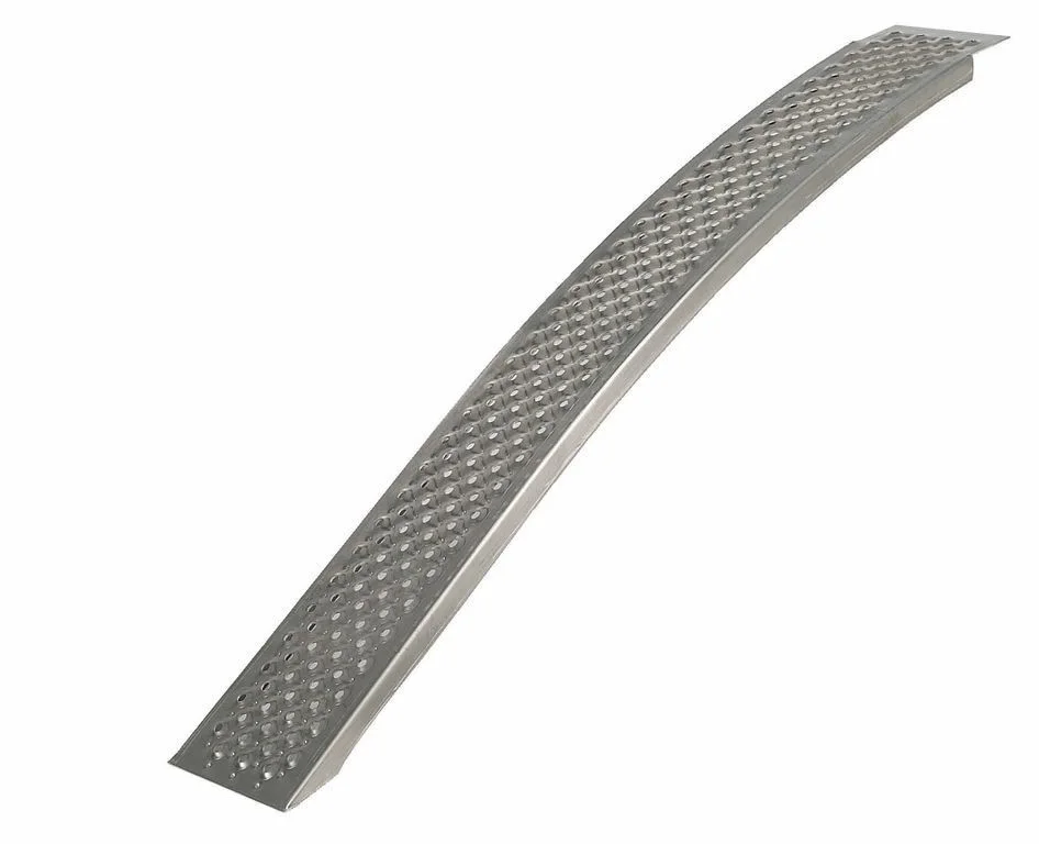 Aluauffahrschiene gebogen 