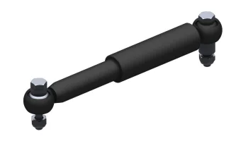 Radstossdämpfer Alko schwarz 