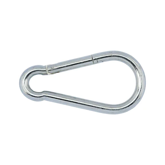 Karabiner verzinkt 80 x 8