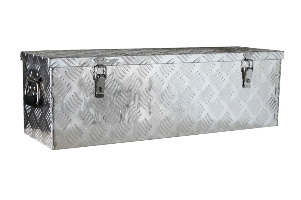 Alukiste Riffelblech 800 x 250 x 250 mm