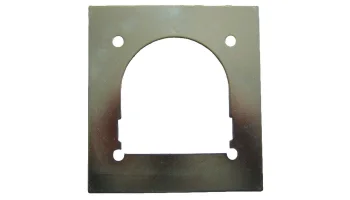 Befestigungsplatte für Zurröse 