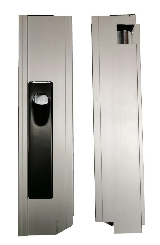 Aluverschluss mit Anschlag 360 mm 