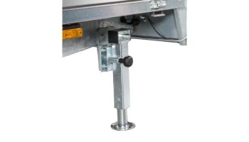 Teleskopkurbelstütze klappbar mit Federriegel