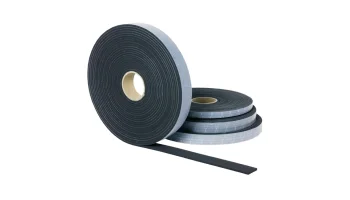 Zellopren Dichtung 15 x 6 mm Schwarz