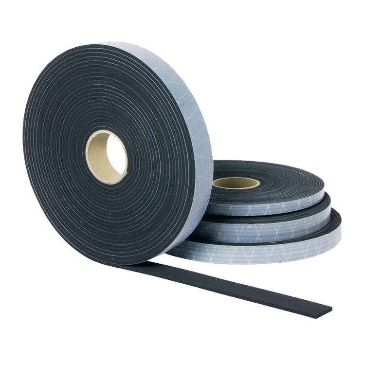 Zellopren Dichtung 15 x 6 mm Schwarz