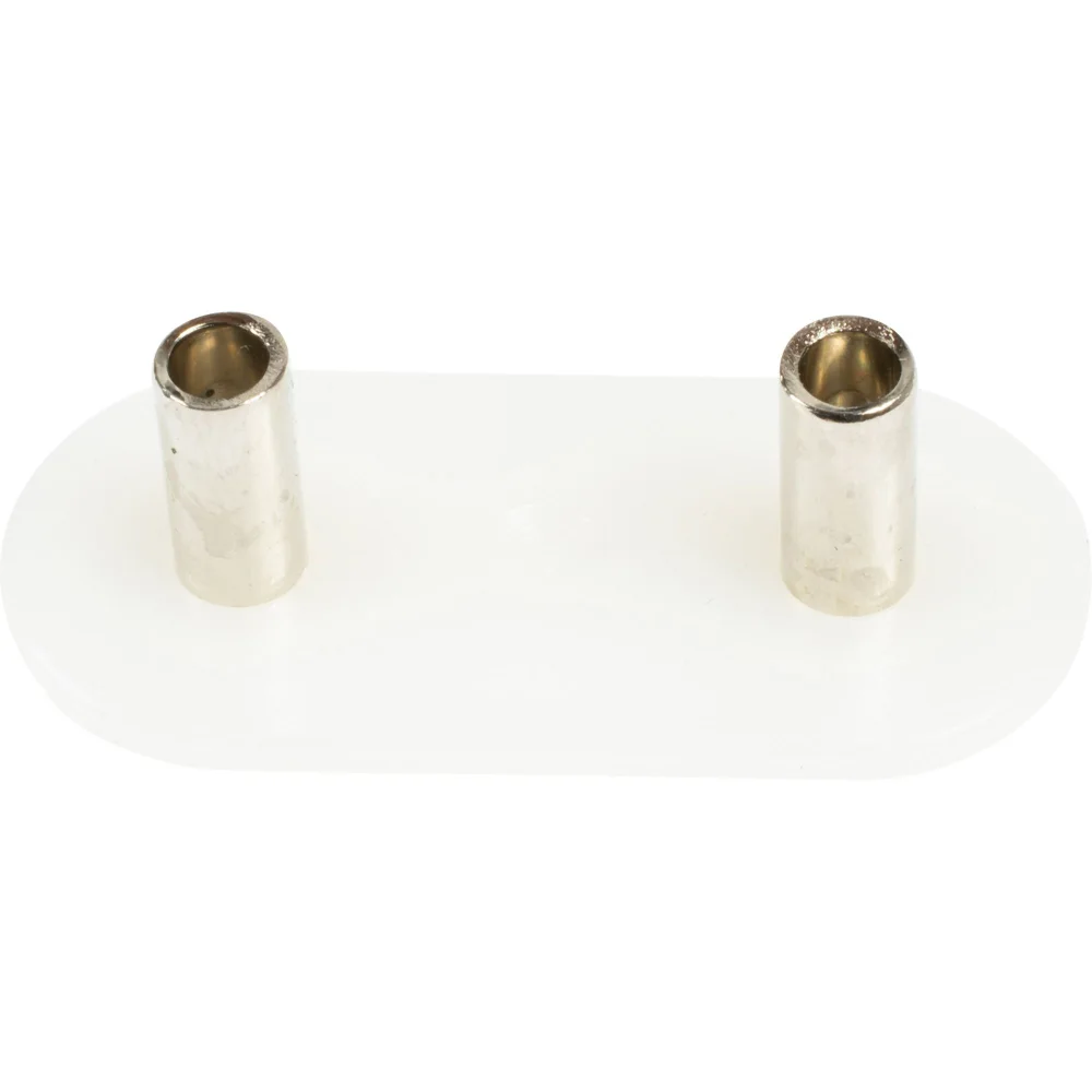 Planenhaken Nietunterlage weiss