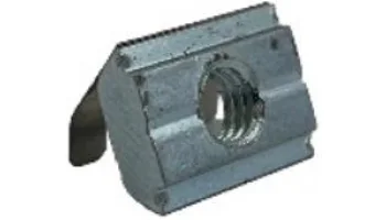 Nutstein mit Feder, M6