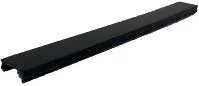 Abdeckprofil, schwarz, 2000 mm