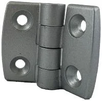 Aluminiumscharnier zu Aluprofil 40x40 mm