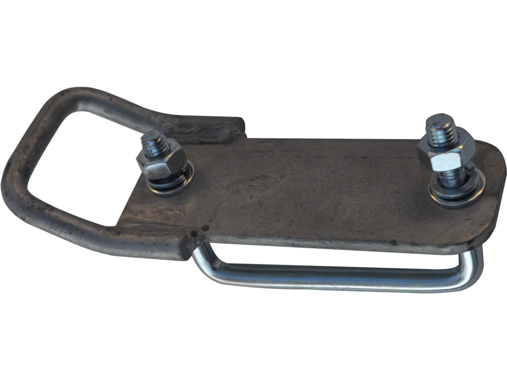 Zurröse zum Anklemmen an Rahmenhöhe 120