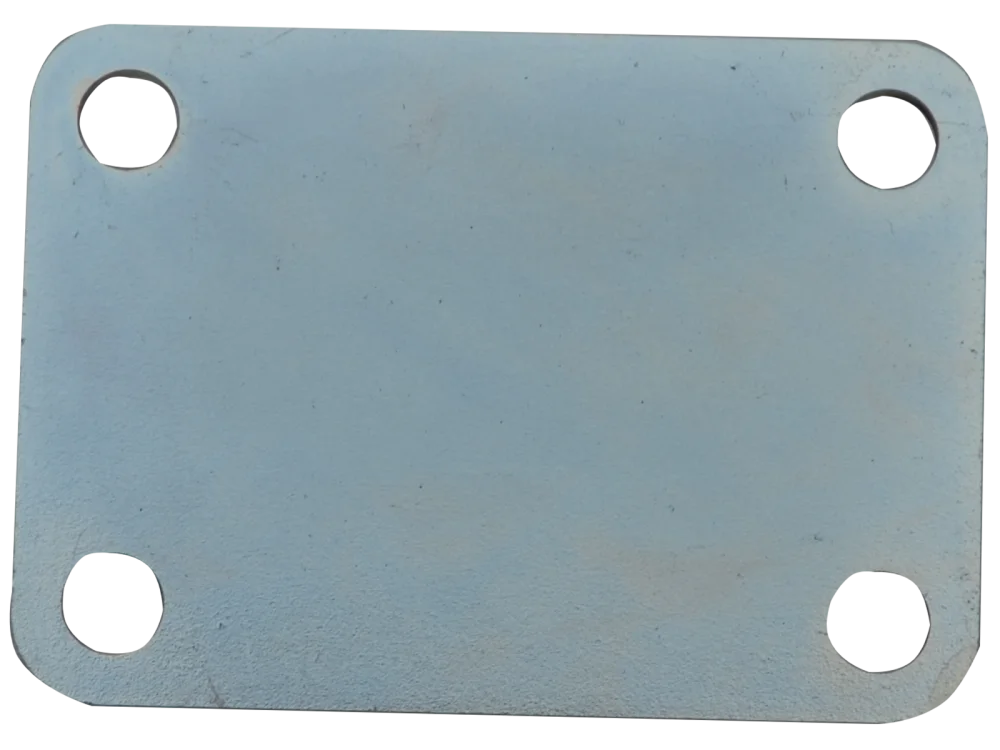 Gegenplatte Stahl für Rahmen 40 mm mit 4 Löcher M10