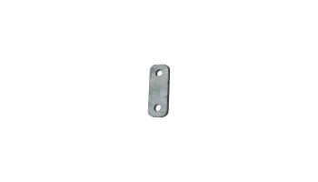 Gegenplatte Stahl für Rahmen 60 mm mit 2 Löcher M10