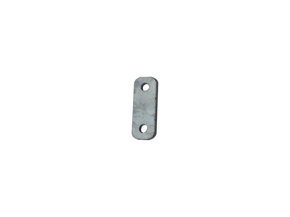 Gegenplatte Stahl für Rahmen 70 mm mit 2 Löcher M10