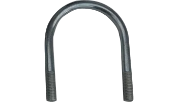 U-Bügel 280 mm für Rundrohr 70 mm M12 Stahl ohne Muttern