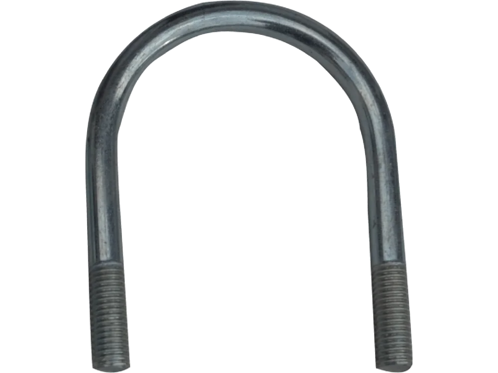 U-Bügel 280 mm für Rundrohr 70 mm M12 Stahl ohne Muttern