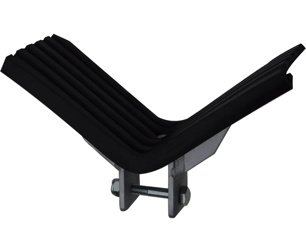 Bugunterstützungs-Platte mit Gummi ohne Einsteckteil