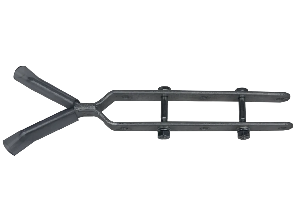 Maststützen- Buganschlag geschraubt, Stahl verzinkt