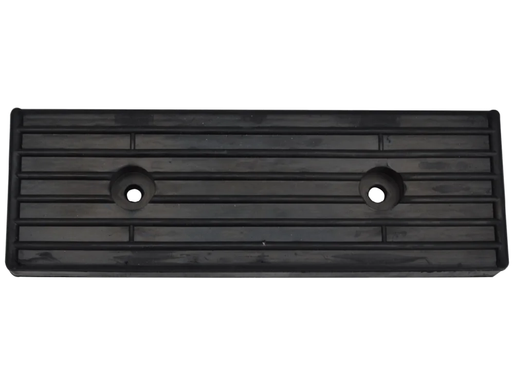 Auflageplatte 300 x 100 gerillt mit 2 Löcher für Schrauben