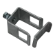Klemmhalterung für Einsteckteil 40 x 40 mm