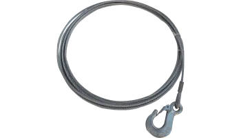 Stahlseil ø 6 mm - 8.5 m lang mit grossem Haken