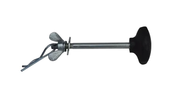 Handrad mit Sicherungsschraube M10 x 130 mm