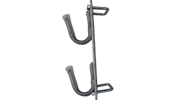 Mastschelle geklemmt senkrecht für 2 Masten für Rohr 40 x 40 mm 