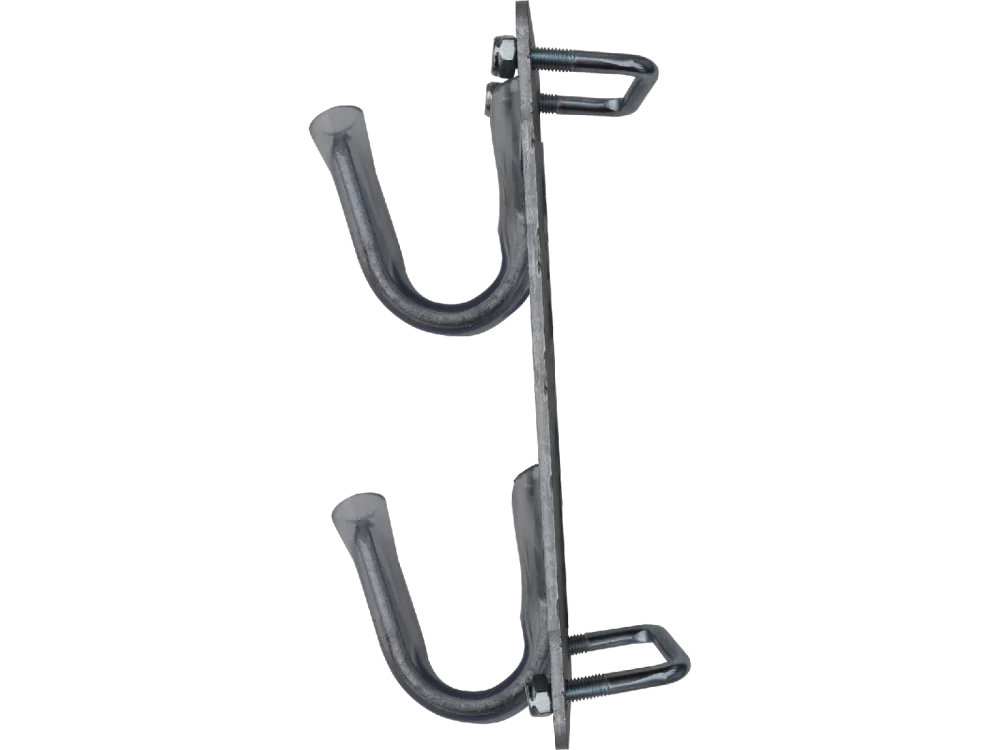 Mastschelle geklemmt senkrecht für 2 Masten für Rohr 40 x 40 mm 