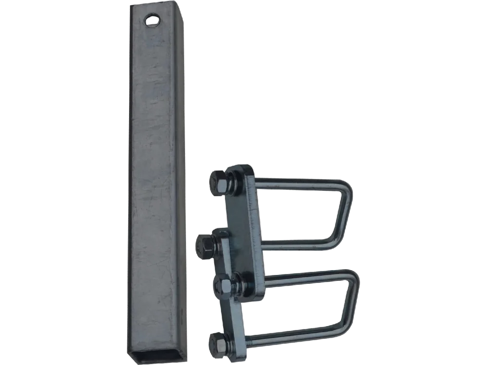 Klemmstütze 40 x 40 mm verzinkt, 500 mm lang 