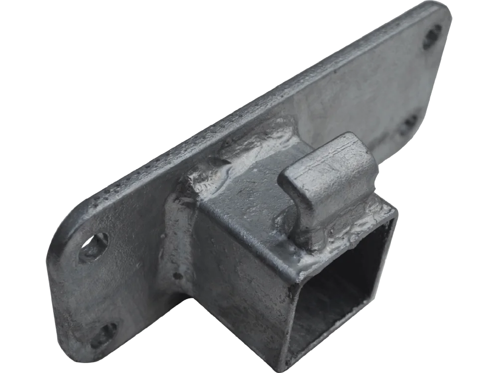 Lichtleistenbügel Stahl für Excenterverschluss für Rohr 30 x 30 mm