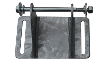 Stahl-Halterung für dreiteilige Polyrolle