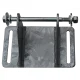 Stahl-Halterung für dreiteilige Polyrolle