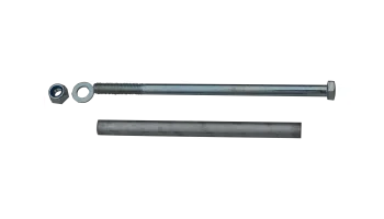 Buchse Stahl für Kielrolle 130 mm Ø 16 mm