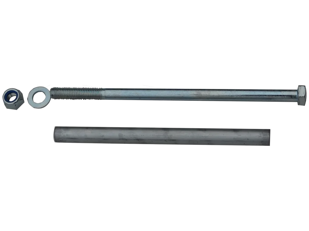 Buchse Stahl für Kielrolle 130 mm Ø 16 mm