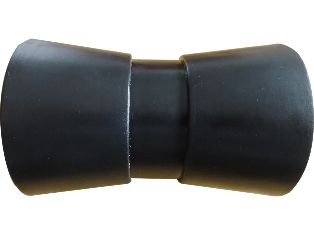 Kielrolle 130 x 81 mm PVC, schwarz