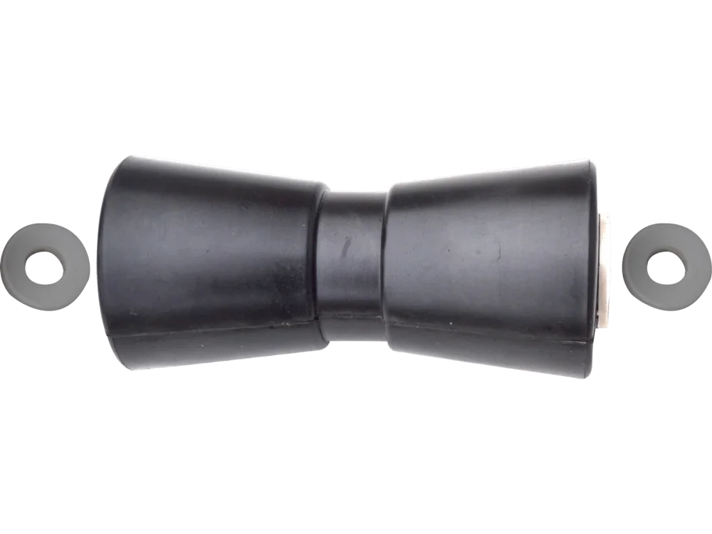 Gummi-Kielrolle 200 x 80 mm schwarz