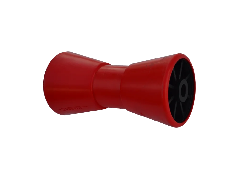 Polyrolle PP/PU 196 x 82 mm rot, Bonacina