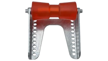 Polyrolle orange RP8 200 x 80 mm